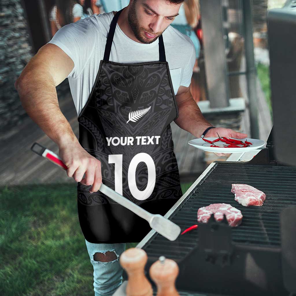 Custom Aotearoa Rugby Apron The Blacks-Sporty T90 Style LT03 - Polynesian Pride