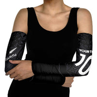 Custom Aotearoa Rugby Arm Sleeves The Blacks-Sporty T90 Style LT03 - Polynesian Pride