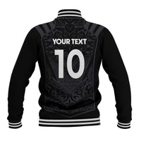 Custom Aotearoa Rugby Baseball Jacket The Blacks-Sporty T90 Style LT03 - Polynesian Pride