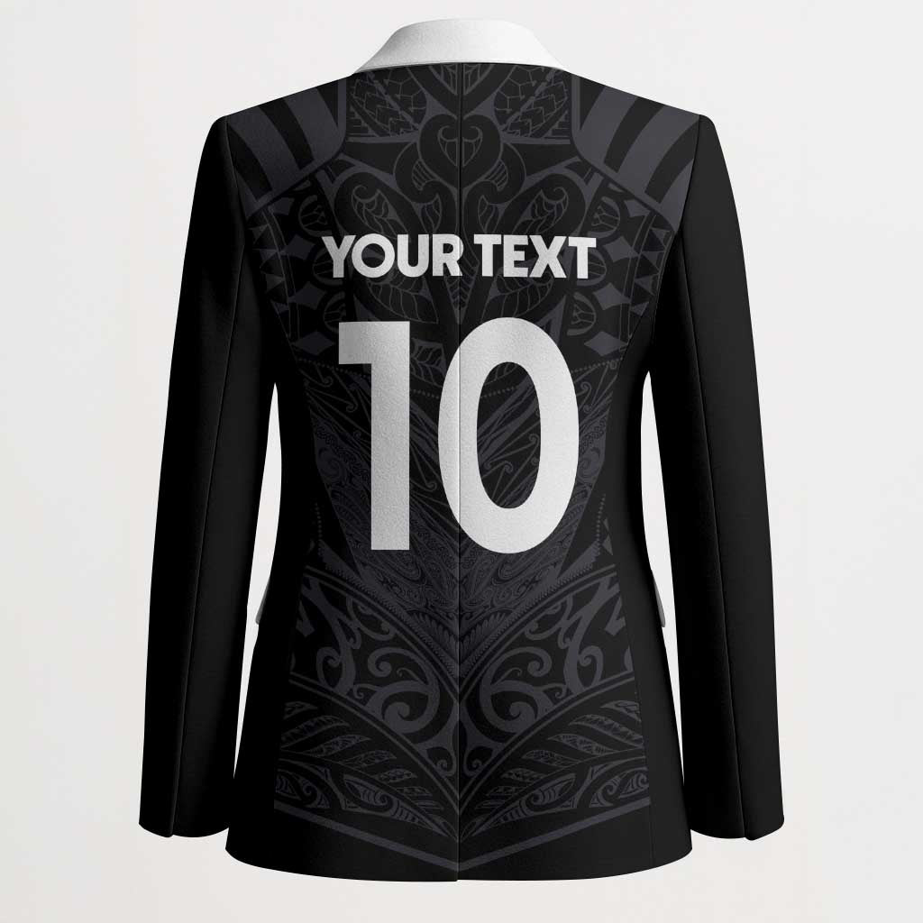 Custom Aotearoa Rugby Blazer The Blacks-Sporty T90 Style LT03 - Polynesian Pride