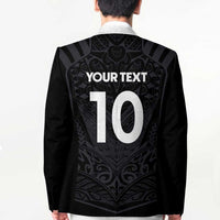 Custom Aotearoa Rugby Blazer The Blacks-Sporty T90 Style LT03 - Polynesian Pride