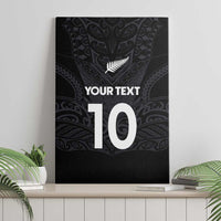 Custom Aotearoa Rugby Canvas Wall Art The Blacks-Sporty T90 Style LT03 - Polynesian Pride