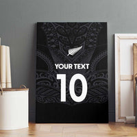 Custom Aotearoa Rugby Canvas Wall Art The Blacks-Sporty T90 Style LT03 - Polynesian Pride