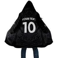 Custom Aotearoa Rugby Cloak The Blacks-Sporty T90 Style LT03 Unisex Black - Polynesian Pride