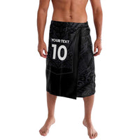 Custom Aotearoa Rugby Lavalava The Blacks-Sporty T90 Style LT03 Black - Polynesian Pride