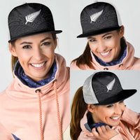 Aotearoa Rugby Mesh Trucker Cap The Blacks-Sporty T90 Style LT03 - Polynesian Pride
