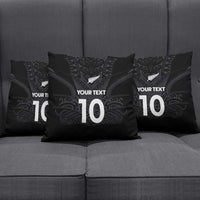 Custom Aotearoa Rugby Pillow Cover The Blacks-Sporty T90 Style LT03 - Polynesian Pride