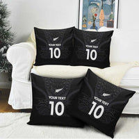 Custom Aotearoa Rugby Pillow Cover The Blacks-Sporty T90 Style LT03 - Polynesian Pride