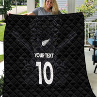 Custom Aotearoa Rugby Quilt The Blacks-Sporty T90 Style LT03 Black - Polynesian Pride