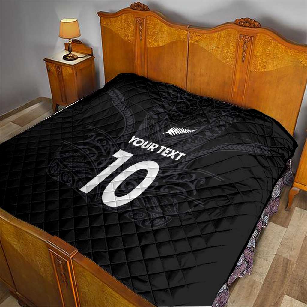 Custom Aotearoa Rugby Quilt The Blacks-Sporty T90 Style LT03 - Polynesian Pride