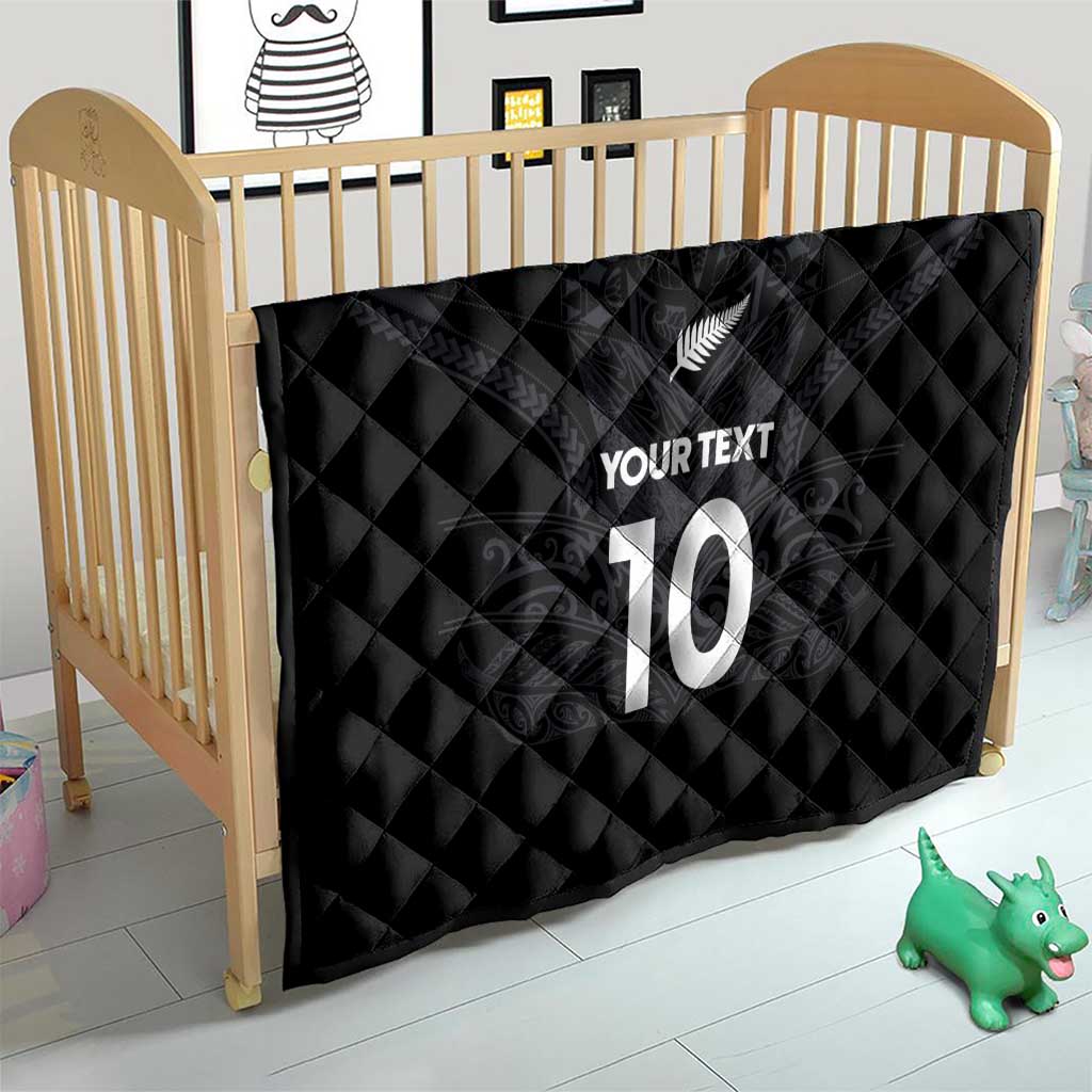 Custom Aotearoa Rugby Quilt The Blacks-Sporty T90 Style LT03 - Polynesian Pride
