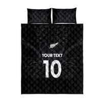 Custom Aotearoa Rugby Quilt Bed Set The Blacks-Sporty T90 Style LT03 - Polynesian Pride
