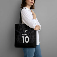 Custom Aotearoa Rugby Tote Bag The Blacks-Sporty T90 Style LT03 - Polynesian Pride