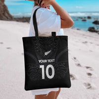 Custom Aotearoa Rugby Tote Bag The Blacks-Sporty T90 Style LT03 - Polynesian Pride