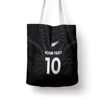 Custom Aotearoa Rugby Tote Bag The Blacks-Sporty T90 Style LT03 - Polynesian Pride