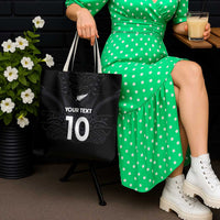 Custom Aotearoa Rugby Tote Bag The Blacks-Sporty T90 Style LT03 - Polynesian Pride