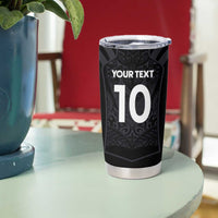 Custom Aotearoa Rugby Tumbler Cup The Blacks-Sporty T90 Style LT03 - Polynesian Pride