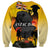 Niue ANZAC Day Sweatshirt Soldier and Gallipoli Lest We Forget LT03 - Polynesian Pride