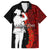 Tonga ANZAC Day Family Matching Long Sleeve Bodycon Dress and Hawaiian Shirt Red Poppies Flower Soldier Lest We Forget LT03 Dad's Shirt - Short Sleeve Red - Polynesian Pride