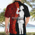 Tonga ANZAC Day Hawaiian Shirt Red Poppies Flower Soldier Lest We Forget LT03 - Polynesian Pride