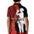 Tonga ANZAC Day Kid Polo Shirt Red Poppies Flower Soldier Lest We Forget LT03 - Polynesian Pride