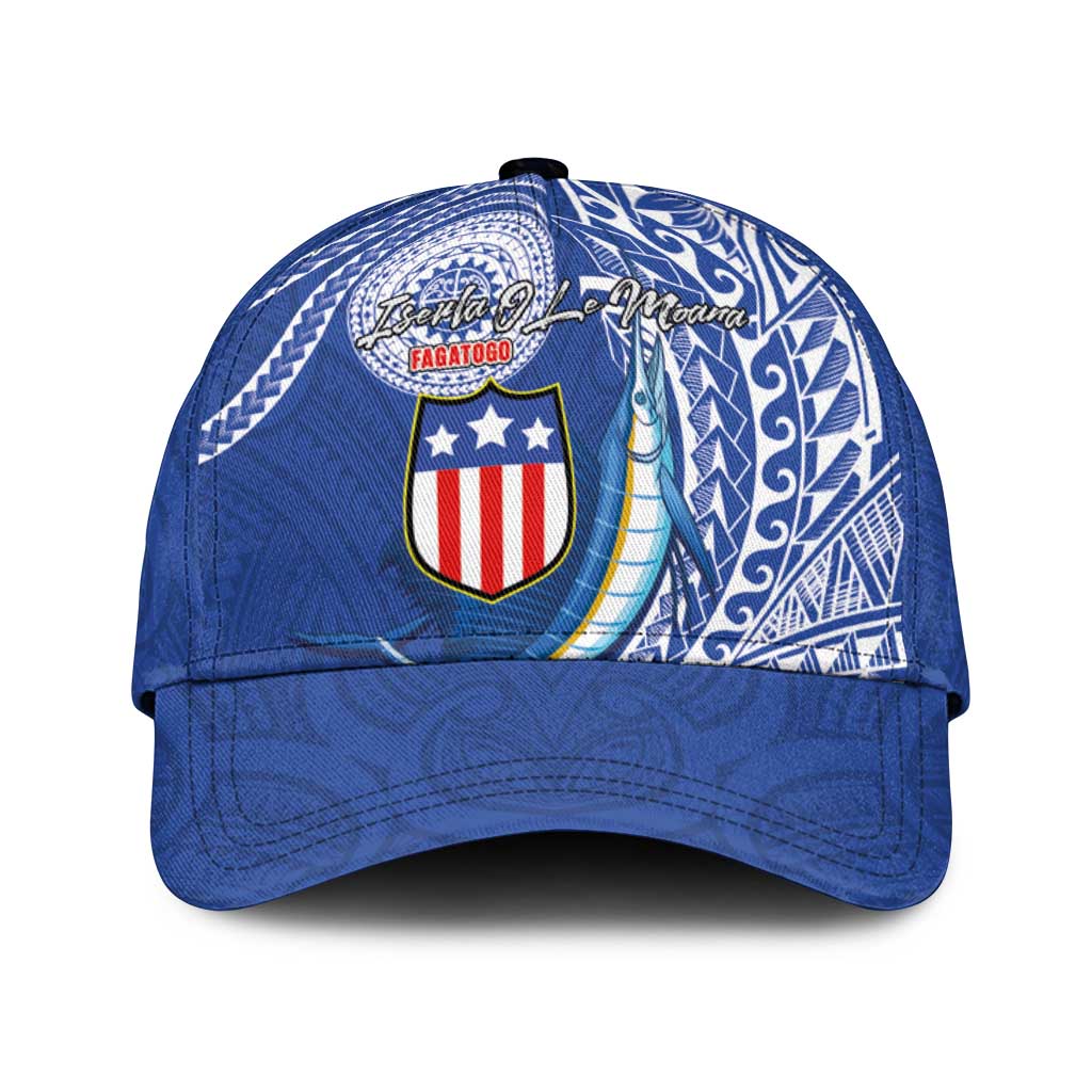American Samoa Flag Day Classic Cap Fautasi Race Fagatogo-Iseula O Le Moana Sailfish Tribal Style LT03 Universal Fit Multicolor - Polynesian Pride