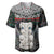 New Zealand Hei Tiki Baseball Jersey Maori Green Papua Shell Pattern LT03 Green - Polynesian Pride