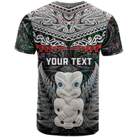 New Zealand Hei Tiki T Shirt Maori Green Papua Shell Pattern LT03 - Polynesian Pride