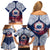 Samoa Indenpendence Day Family Matching Off Shoulder Short Dress and Hawaiian Shirt Sky Fireworks with Flag Style LT03 - Polynesian Pride