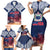 Samoa Indenpendence Day Family Matching Short Sleeve Bodycon Dress and Hawaiian Shirt Sky Fireworks with Flag Style LT03 - Polynesian Pride