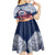 Samoa Indenpendence Day Kid Short Sleeve Dress Sky Fireworks with Flag Style LT03 - Polynesian Pride