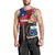 Personalised Samoa Indenpendence Day Men Tank Top Tropical Samoan Coat of Arms With Siapo Pattern LT03 - Polynesian Pride