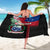 Personalised Samoa Indenpendence Day Sarong Tropical Samoan Coat of Arms With Siapo Pattern LT03 - Polynesian Pride