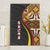 Samoa Siapo Ula Fala Canvas Wall Art Polynesian Tribal Pattern LT03 Black - Polynesian Pride