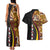 Samoa Siapo Ula Fala Couples Matching Tank Maxi Dress and Hawaiian Shirt Polynesian Tribal Pattern LT03 - Polynesian Pride