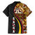 Samoa Siapo Ula Fala Family Matching Tank Maxi Dress and Hawaiian Shirt Polynesian Tribal Pattern LT03 - Polynesian Pride