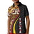 Samoa Siapo Ula Fala Kid Polo Shirt Polynesian Tribal Pattern LT03 Kid Black - Polynesian Pride