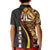 Samoa Siapo Ula Fala Kid Polo Shirt Polynesian Tribal Pattern LT03 - Polynesian Pride