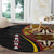 Samoa Siapo Ula Fala Round Carpet Polynesian Tribal Pattern LT03 - Polynesian Pride