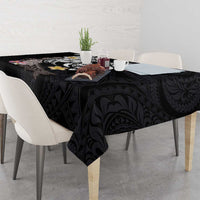 Hawaiian Tropical Plumeria Turtles Tablecloth Polynesian Art Tattoo LT03 - Polynesian Pride
