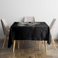 Hawaiian Tropical Plumeria Turtles Tablecloth Polynesian Art Tattoo LT03 - Polynesian Pride