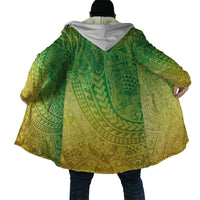 Hawaiian Turtles and Leis Cloak Tribal Kakau Pattern Fresh Summer Vibe LT03 - Polynesian Pride