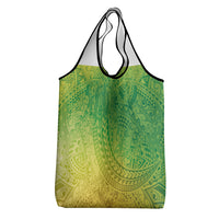 Hawaiian Turtles and Leis Grocery Bag Tribal Kakau Pattern Fresh Summer Vibe LT03 - Polynesian Pride