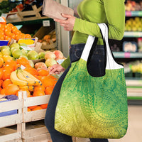 Hawaiian Turtles and Leis Grocery Bag Tribal Kakau Pattern Fresh Summer Vibe LT03 - Polynesian Pride