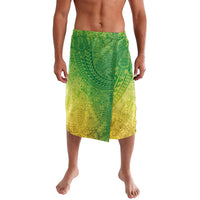 Hawaiian Turtles and Leis Lavalava Tribal Kakau Pattern Fresh Summer Vibe LT03 Green - Polynesian Pride