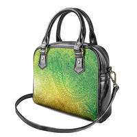 Hawaiian Turtles and Leis Shoulder Handbag Tribal Kakau Pattern Fresh Summer Vibe LT03 - Polynesian Pride