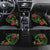 New Zealand Chameleon and Gecko Car Mats Maori Silver Fern and Pohutukawa Decoration