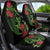 New Zealand Chameleon and Gecko Car Seat Cover Maori Silver Fern and Pohutukawa Decoration