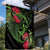 New Zealand Chameleon and Gecko Garden Flag Maori Silver Fern and Pohutukawa Decoration