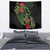 New Zealand Chameleon and Gecko Tapestry Maori Silver Fern and Pohutukawa Decoration